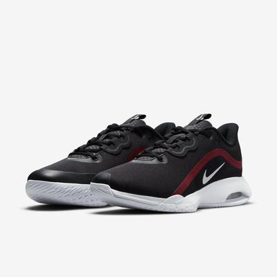 Nike Mens Air Max Volley Tennis Shoes - Black/Red - main image