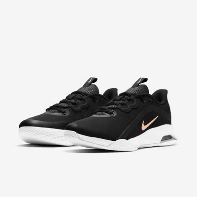 Nike Womens Air Max Volley Tennis Shoes - Black - main image