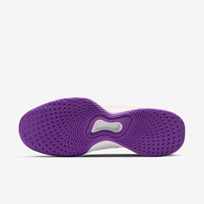 Nike Womens Air Max Volley Tennis Shoes - White/Purple Pulse - main image