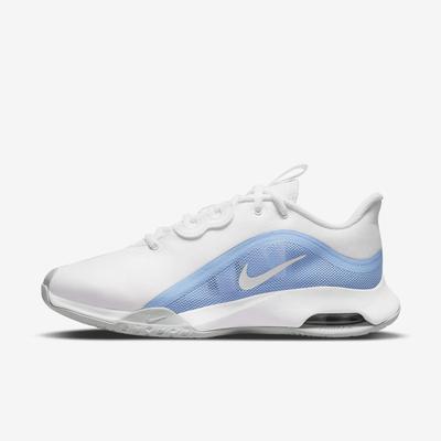 Nike Womens Air Max Volley Tennis Shoes - White/Aluminium