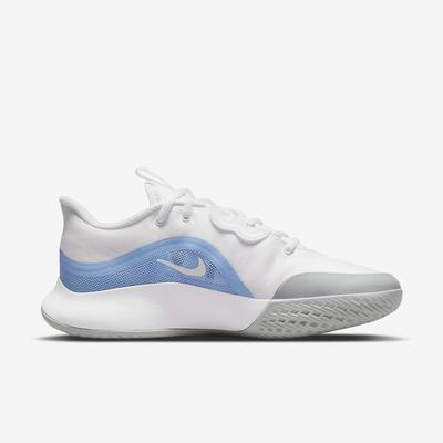 Nike Womens Air Max Volley Tennis Shoes - White/Aluminium - main image