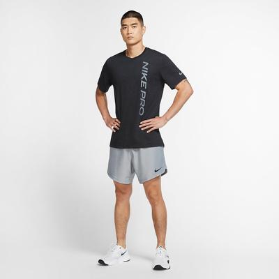 Nike Mens Pro Short Sleeve Top - Black - main image