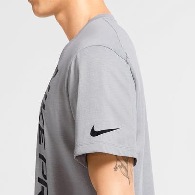 Nike Mens Pro Short Sleeve Top - Particle Grey - main image