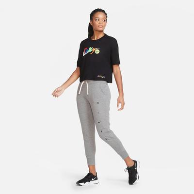 Nike Womens Dri-FIT Get Fit Training Pants - Carbon Heather/Smoke Grey - main image
