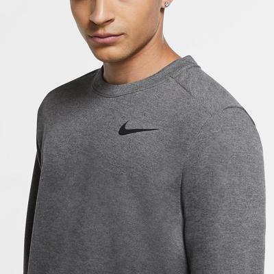 Nike Mens Dri-FIT Long Sleeve Top - Charcoal Grey - main image