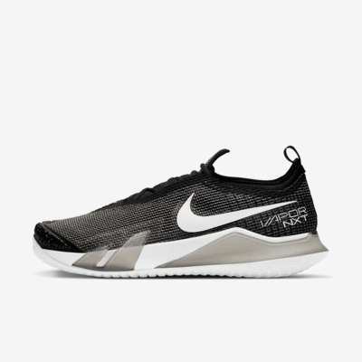 Nike Mens React Vapor NXT Tennis Shoes - Black/White - main image