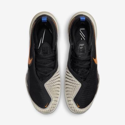 Nike Mens React Vapor NXT Tennis Shoes - Black/Light Bone - main image