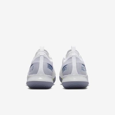Nike Mens React Vapor NXT Tennis Shoes - White/Ashen Slate/Mystic Navy