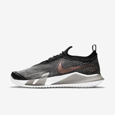 Nike Womens React Vapor NXT Tennis Shoes - Black - main image
