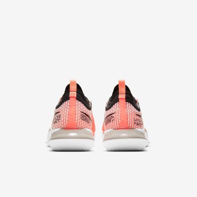 Nike Womens React Vapor NXT Tennis Shoes - White/Bright Mango - main image
