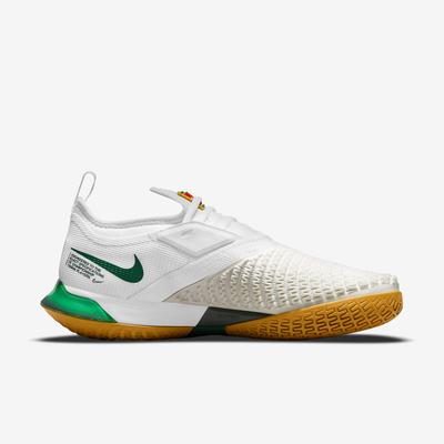 Nike Womens React Vapor NXT Tennis Shoes - White/Gorge Green - main image