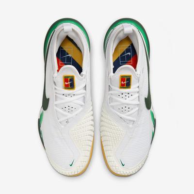 Nike Womens React Vapor NXT Tennis Shoes - White/Gorge Green - main image