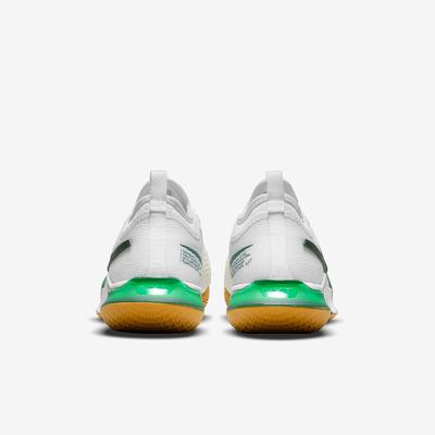 Nike Womens React Vapor NXT Tennis Shoes - White/Gorge Green - main image