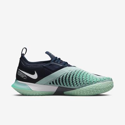 Nike Womens React Vapor NXT Tennis Shoes - Obsidian/Mint Foam