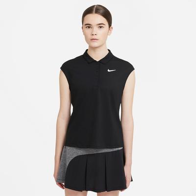 Nike Womens Victory Polo - Black