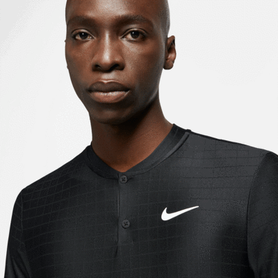 Nike Mens Advantage Tennis Polo - Black - main image