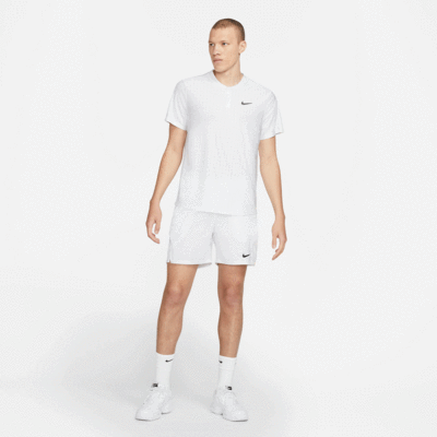 Nike Mens Advantage Tennis Polo - White - main image