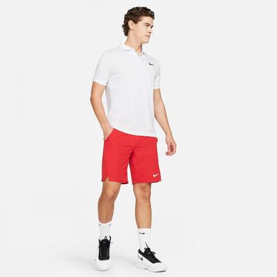 Nike Mens Victory 9 Inch Tennis Shorts - Gym Red - main image