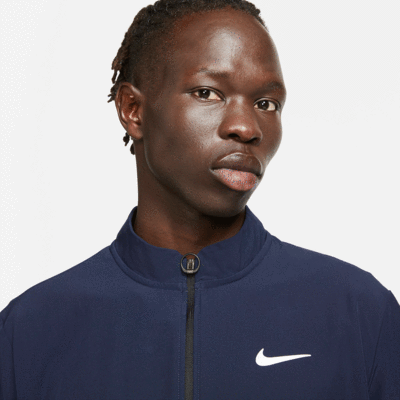 Nike Mens Advantage Tennis Jacket - Navy Blue - main image