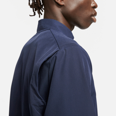 Nike Mens Advantage Tennis Jacket - Navy Blue - main image