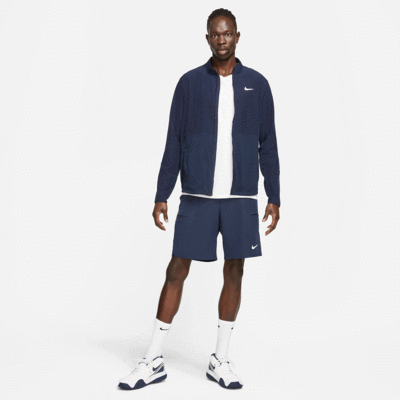 Nike Mens Advantage Tennis Jacket - Navy Blue - main image