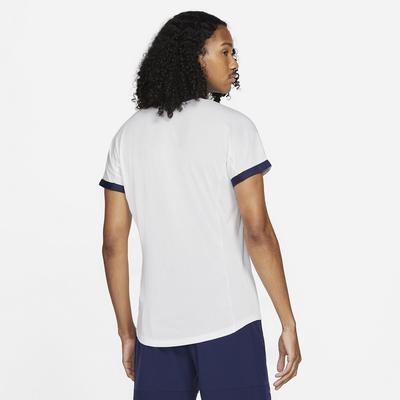 Nike Mens Rafa ADV Tee - White/Binary Blue - main image