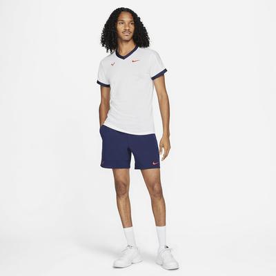 Nike Mens Rafa ADV Tee - White/Binary Blue - main image
