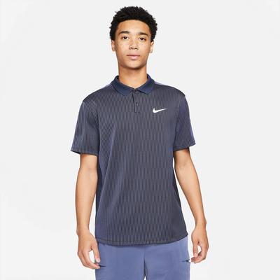 Nike Mens Dri-FIT ADV Slam Tennis Polo - Obsidian - main image