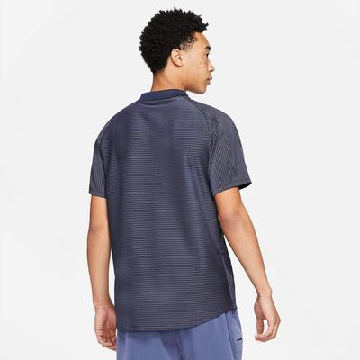 Nike Mens Dri-FIT ADV Slam Tennis Polo - Obsidian - main image
