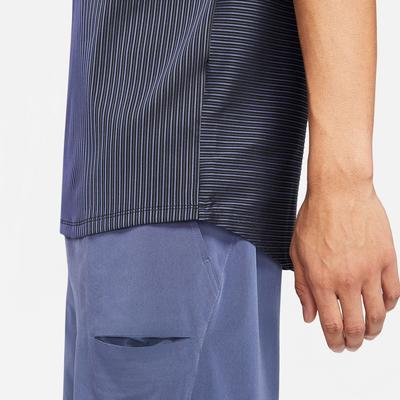 Nike Mens Dri-FIT ADV Slam Tennis Polo - Obsidian - main image