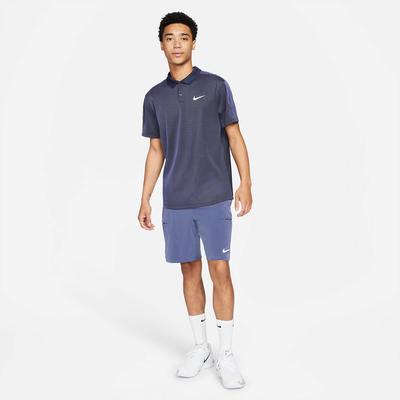 Nike Mens Dri-FIT ADV Slam Tennis Polo - Obsidian - main image
