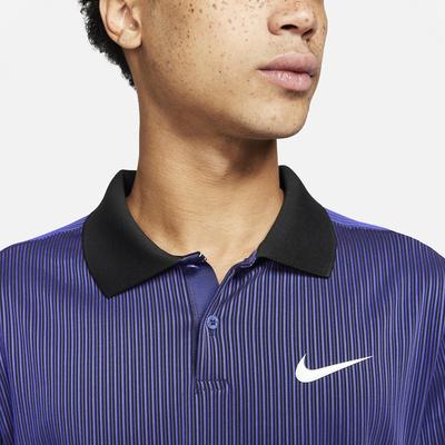 Nike Mens Dri-FIT ADV Slam Tennis Polo - Dark Purple Dust - main image