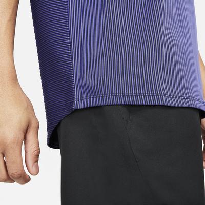 Nike Mens Dri-FIT ADV Slam Tennis Polo - Dark Purple Dust - main image