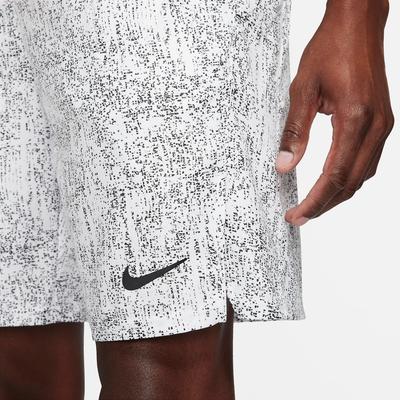 Nike Mens Flex Victory Tennis Shorts - White/Black - main image