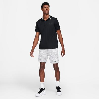 Nike Mens Flex Victory Tennis Shorts - White/Black - main image