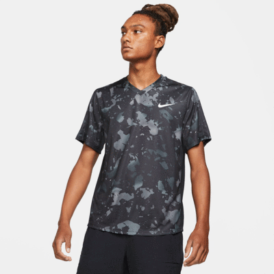 Nike Mens Victory Top - Black/White