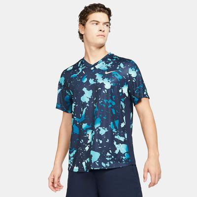 Nike Mens Victory Top - Obsidian/White