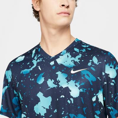 Nike Mens Victory Top - Obsidian/White - main image