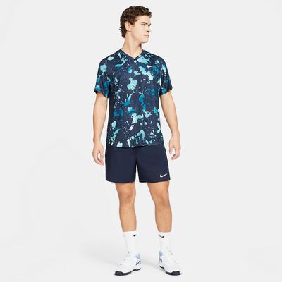 Nike Mens Victory Top - Obsidian/White