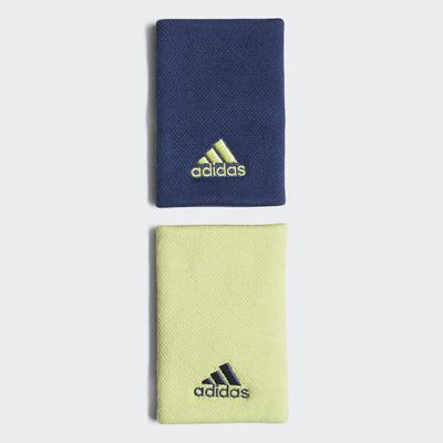 Adidas Tennis Large Wristband Noble Indigo/Semi Frozen Yellow