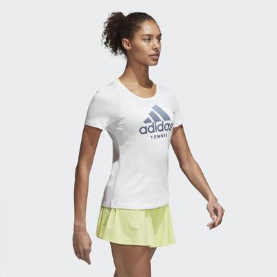 Adidas Womens Tennis Tee - White