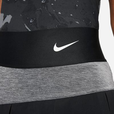 Nike Womens Advantage Tennis Skirt (Tall) - Black/Grey
