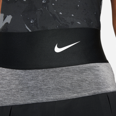 Nike Womens Advantage Tennis Skirt - Black/Grey - main image