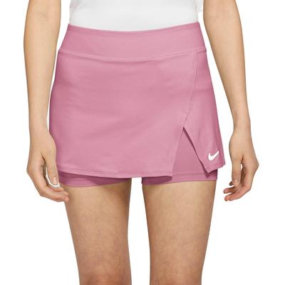 Nike Womens Court Victory Tennis Skirt (Tall) - Elemental Pink/White - main image
