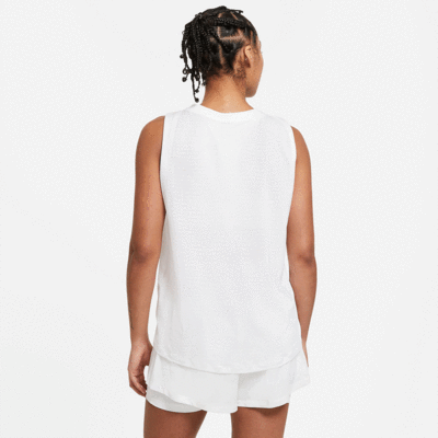 Nike Womens Advantage Tennis Tank - White - main image