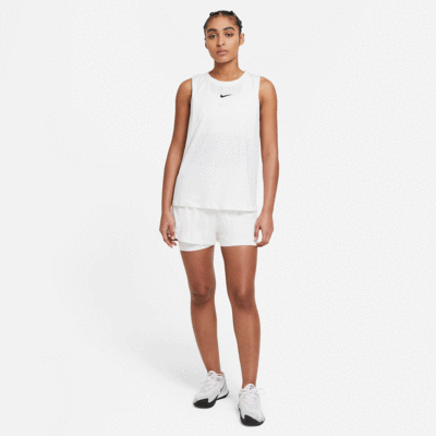 Nike Womens Advantage Tennis Tank - White