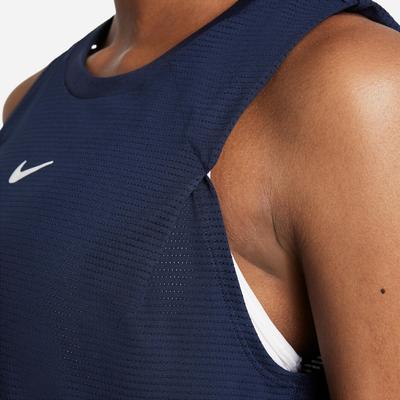 Nike Womens Advantage Tennis Tank - Navy Blue - main image