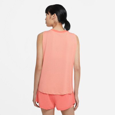 Nike Womens Advantage Tennis Tank - Coral - main image