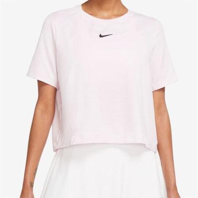 Nike Womens Short-Sleeve Advantage Top - Regal Pink - main image