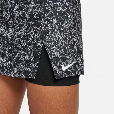 Nike Womens Court Victory Tennis Skirt - Black/White - main image